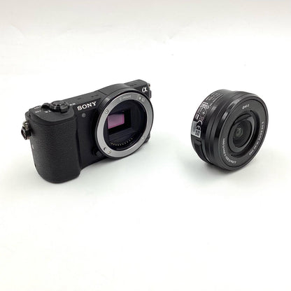 【全額返金保証】【最速発送】Sony デジタル一眼 α5100 ILCE-5100L パワーズームレンズキット ブラック 動作確認済