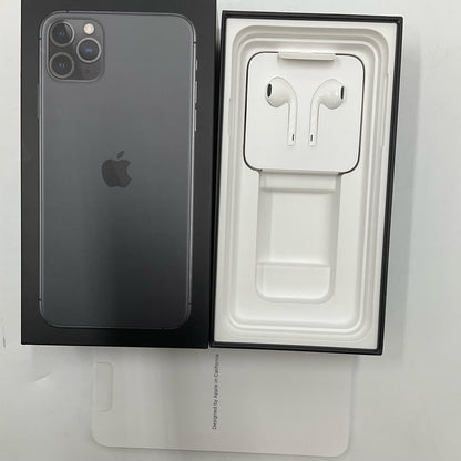 【全額返金保証】【最速発送】Apple iPhone iPhone 11 Pro Max 256GB スペースグレイ SIMフリー 白ロム 動作確認済 86%