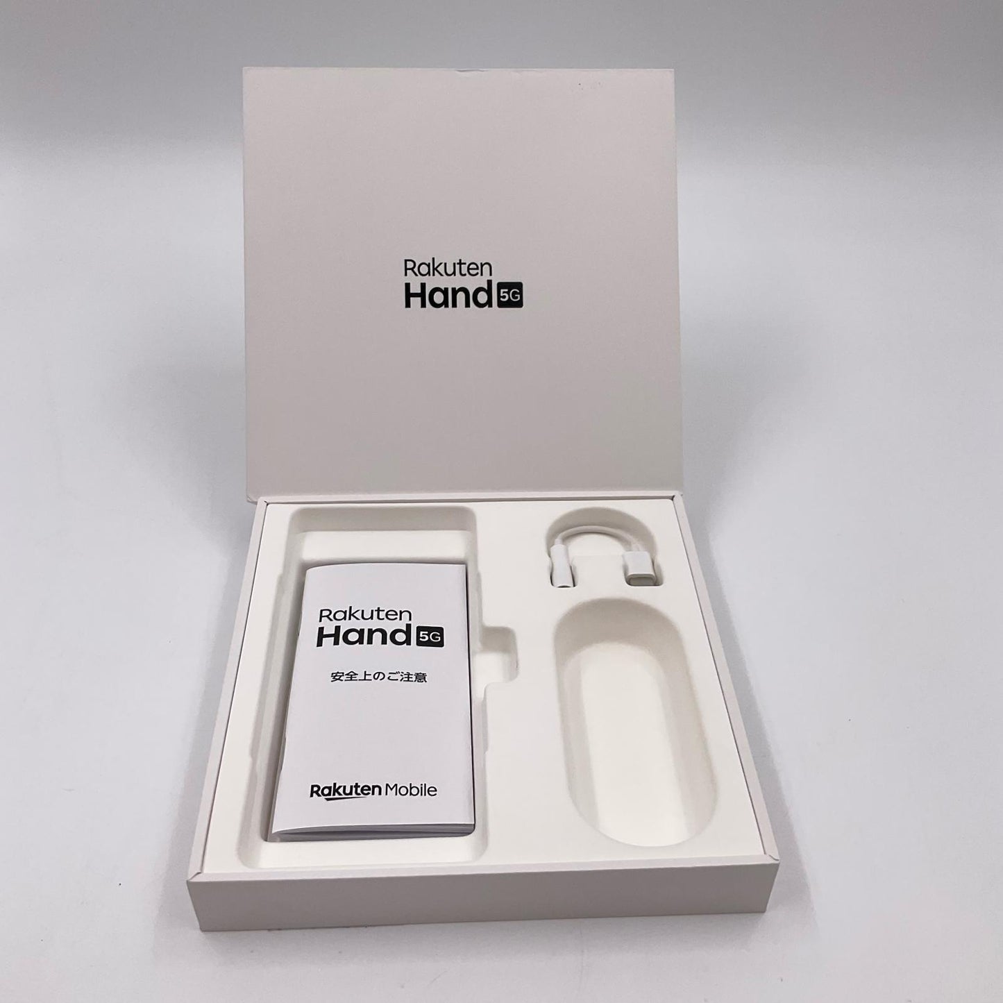 【最速発送】楽天モバイル Rakuten Hand 5G 128GB ブラック 楽天モバイル SIMフリー P780 白ロム【難有】