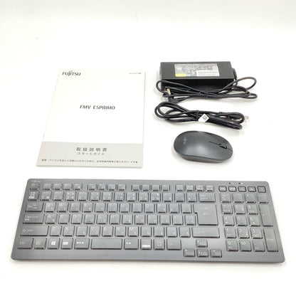 【全額返金保証】【最速発送】富士通 FMV ESPRIMO FH90/E2 FMVF90E2B 27インチ Intel(R) Core(TM) i7-10750H @ 2.60GHz 8GB HDD 3TB 動作確認済