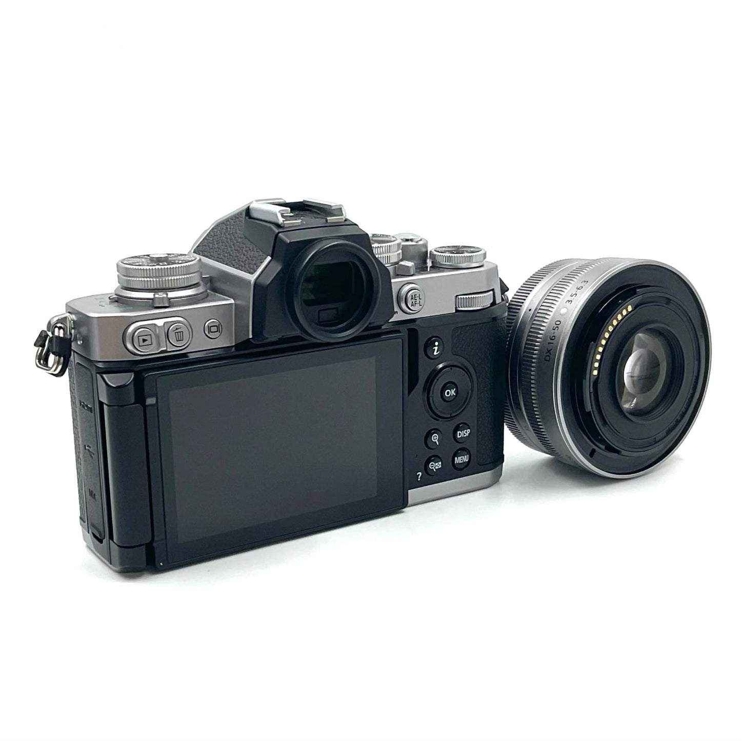 【全額返金保証】【最速発送】Nikon デジタル一眼 Z fc 16-50 VR レンズキット シルバー 美品 動作確認済