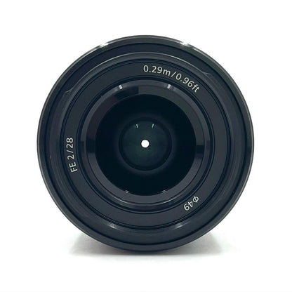 【全額返金保証】【最速発送】Sony FE 28mm F2 SEL28F20 動作確認済