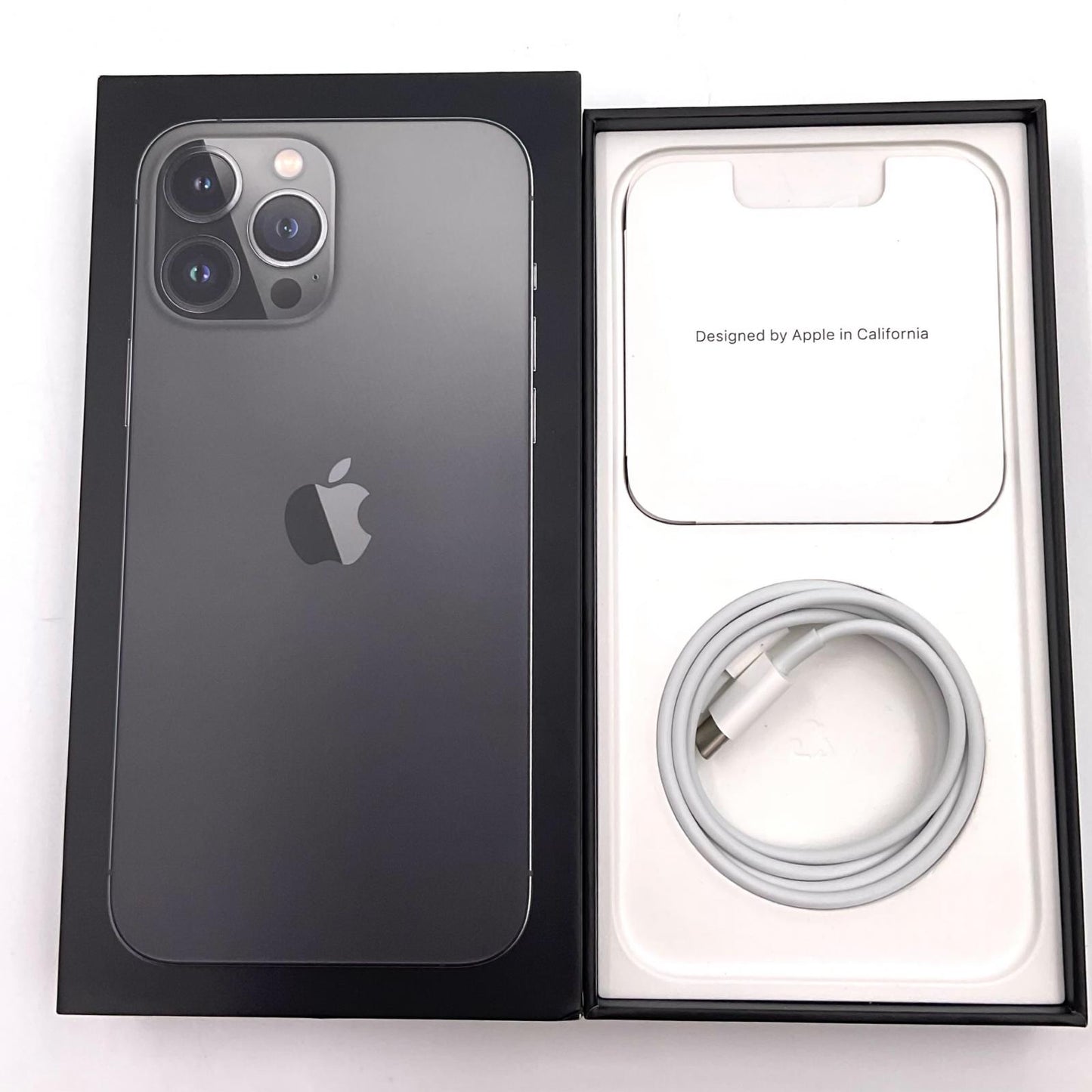 【全額返金保証】【最速発送】Apple iPhone iPhone Pro Max 13 Pro Max 256GB グラファイト SIMフリー 白ロム 動作確認済 100%