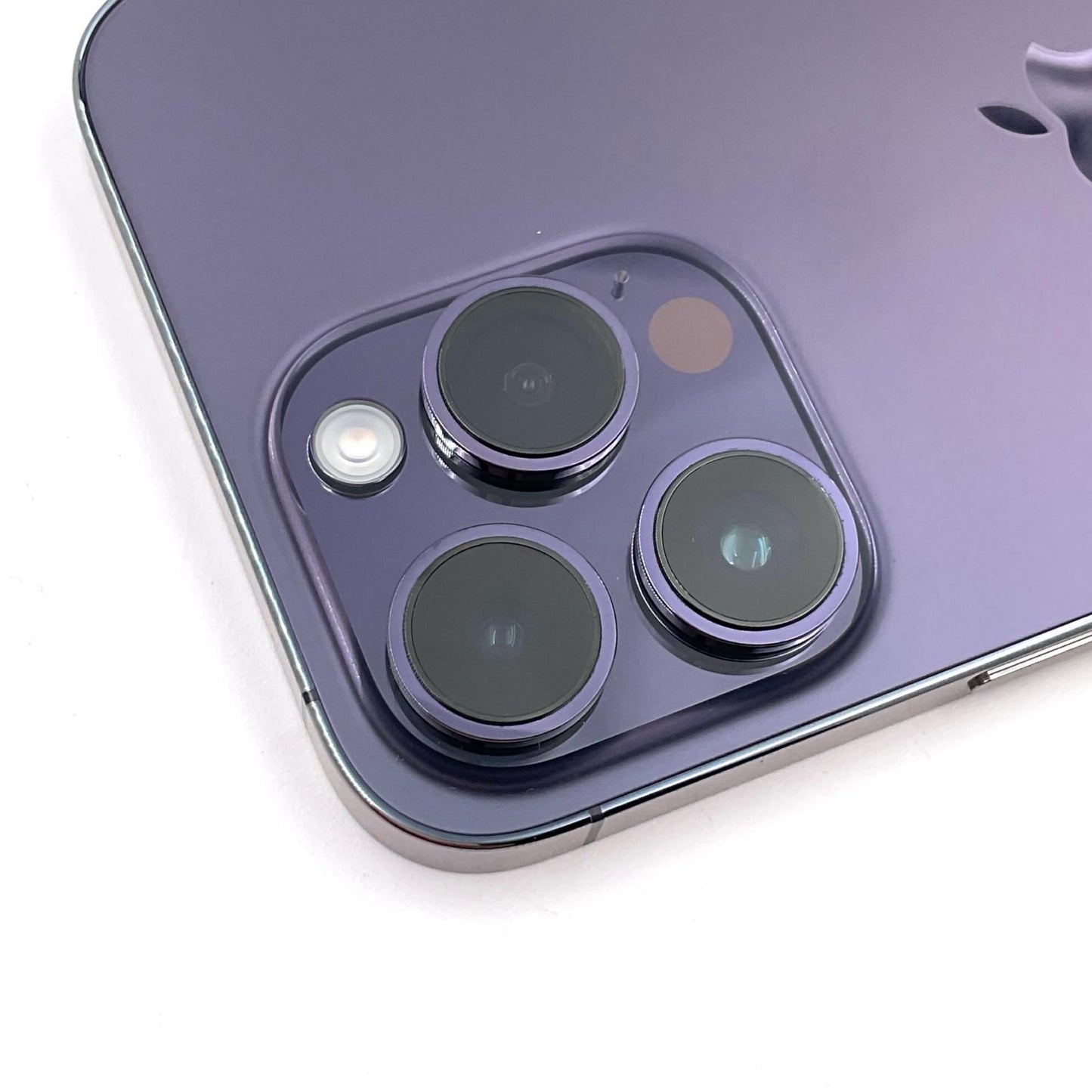 【全額返金保証】【最速発送】Apple iPhone iPhone 14 Pro Max 128GB ディープパープル SIMフリー 白ロム 美品 動作確認済 90%