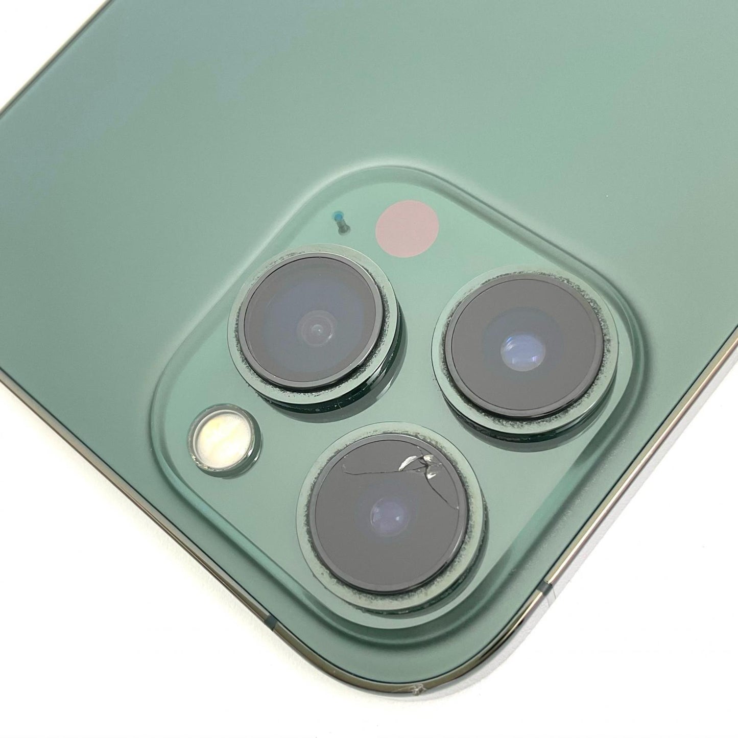 【最速発送】Apple iPhone iPhone 13 Pro Max 128GB アルパイングリーン SIMフリー 白ロム【難有】 82%