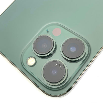 【最速発送】Apple iPhone iPhone 13 Pro Max 128GB アルパイングリーン SIMフリー 白ロム【難有】 82%