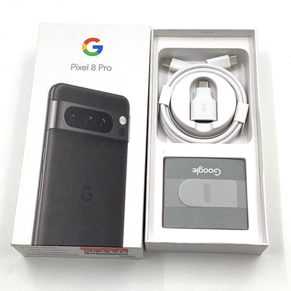 【全額返金保証】【最速発送】Google Pixel 8　Pro 256GB Obsidian docomo GE9DP 白ロム 超美品 動作確認済