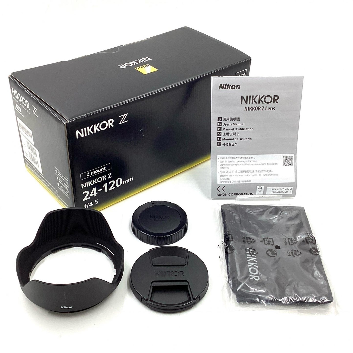 【全額返金保証】【最速発送】Nikon NIKKOR Z 24-120mm f/4 S 美品 動作確認済