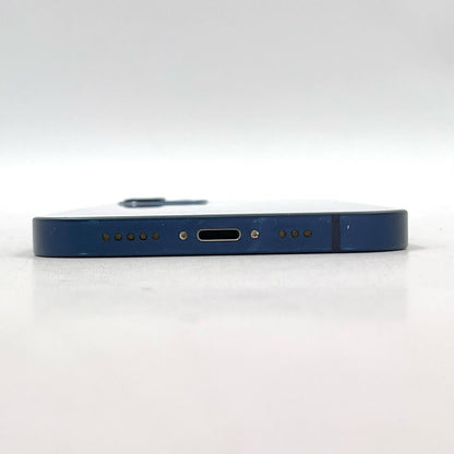 【全額返金保証】【最速発送】Apple iPhone iPhone 12 256GB ブルー au 白ロム 動作確認済 86%