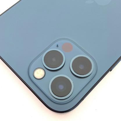 【全額返金保証】【最速発送】Apple iPhone iPhone 12 Pro 256GB パシフィックブルー Softbank 白ロム 超美品 動作確認済 96%