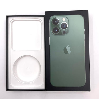 【全額返金保証】【最速発送】Apple iPhone iPhone 13 Pro 128GB アルパイングリーン Softbank 動作確認済 82%
