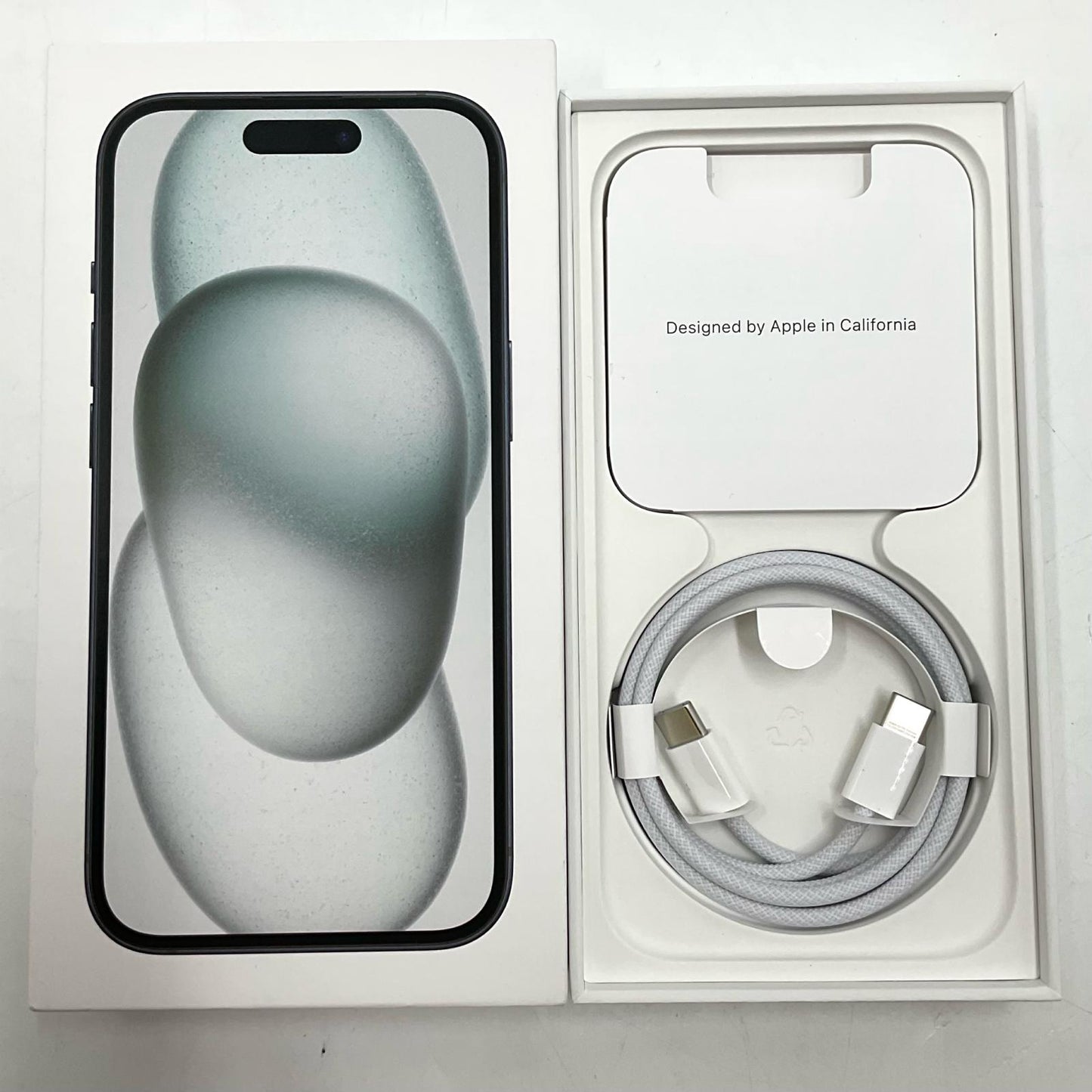 【全額返金保証】【最速発送】Apple iPhone iPhone 15 128GB ブラック SIMフリー 白ロム 美品 動作確認済 93%