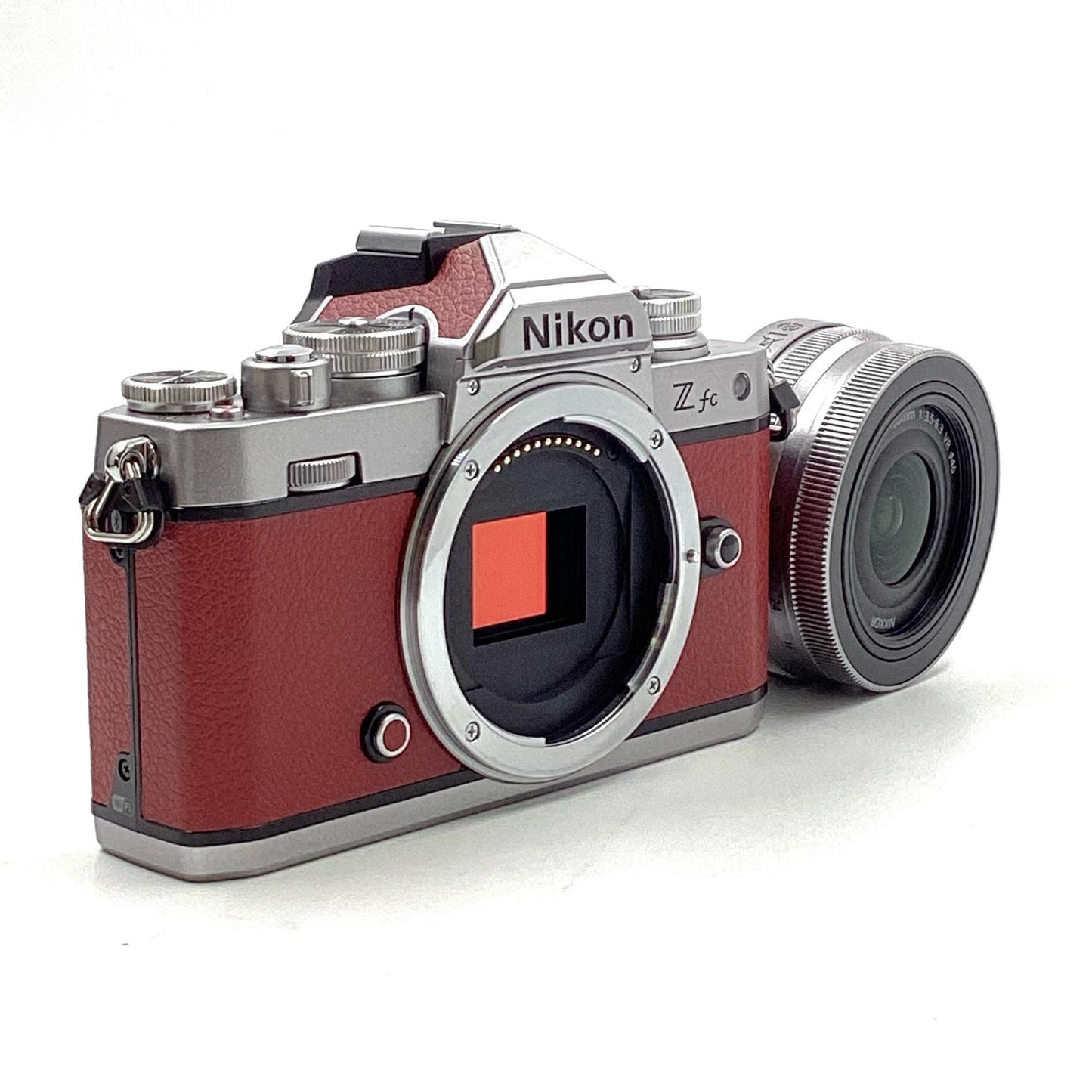 【全額返金保証】【最速発送】Nikon デジタル一眼 Z fc 16-50 VR レンズキット ニコンダイレクト 限定クリムゾンレッド 超美品 動作確認済