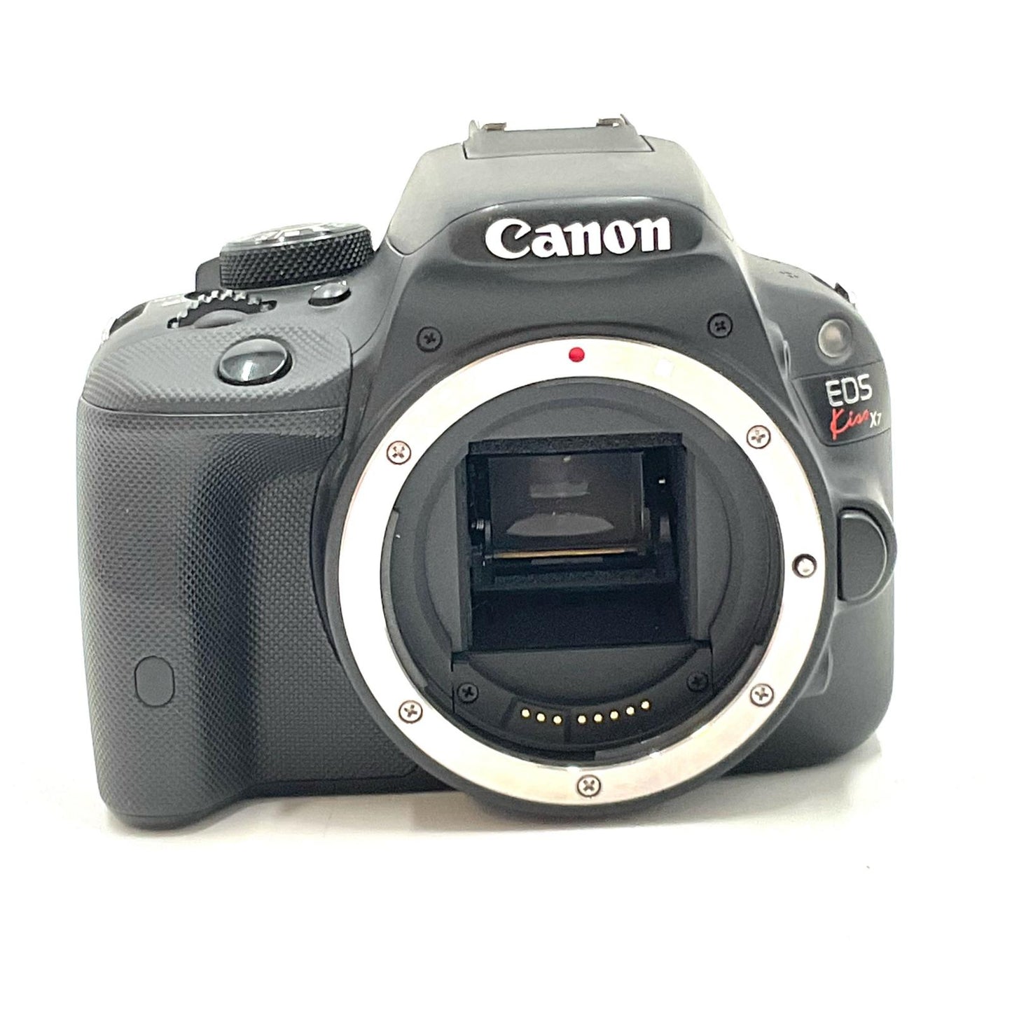 【全額返金保証】【最速発送】Canon デジタル一眼 EOS Kiss X7 ブラック 美品 動作確認済