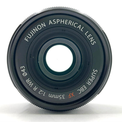 【最速発送】FUJIFILM フジノンレンズ XF35mmF2 R WR [ブラック]【難有】