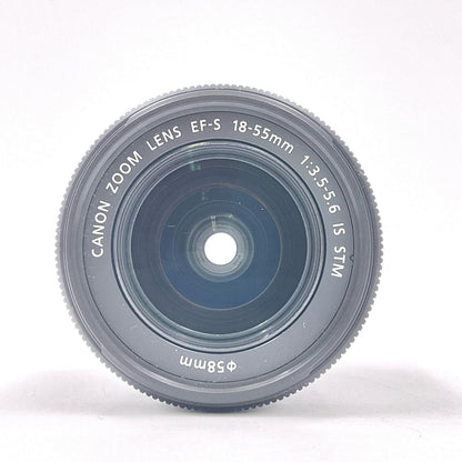 【全額返金保証】【最速発送】Canon EF-S 18-55mm F3.5-5.6 IS STM 動作確認済