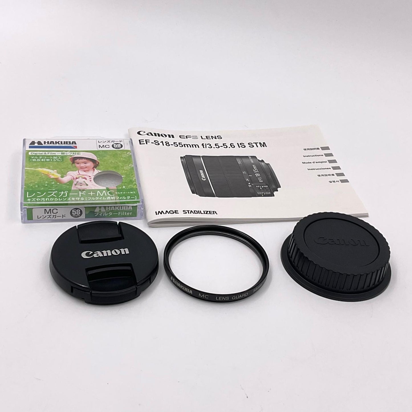 【全額返金保証】【最速発送】Canon EF-S 18-55mm F3.5-5.6 IS STM 動作確認済