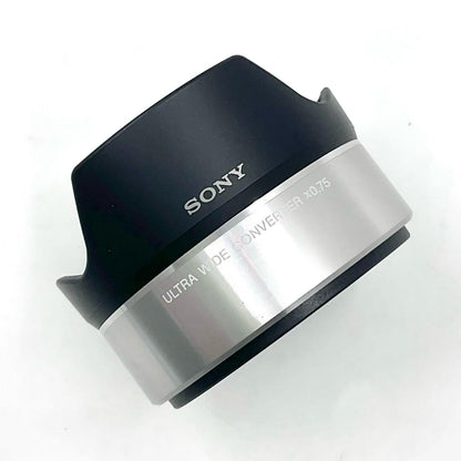 【全額返金保証】【最速発送】Sony VCL-ECU1 ULTRA WIDE CONVERTER X0.75 美品 動作確認済