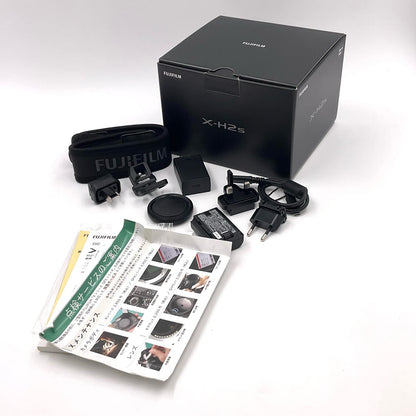 【全額返金保証】【最速発送】FUJIFILM デジタル一眼 X-H2S ボディ ブラック 動作確認済