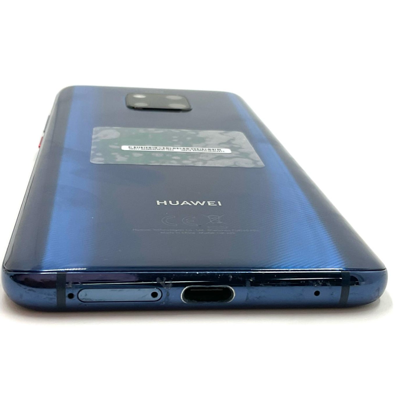 【全額返金保証】【最速発送】Huawei Mate 20 Pro 128GB Midnight Blue LYA-L29 白ロム 動作確認済