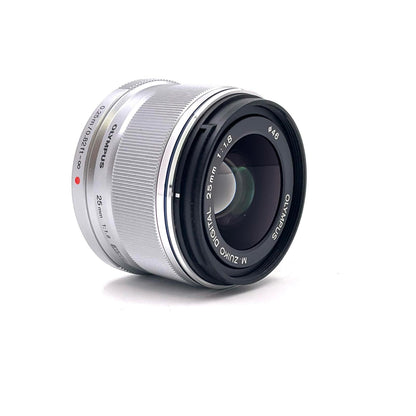 【全額返金保証】【最速発送】OLYMPUS M.ZUIKO DIGITAL 25mm F1.8 [シルバー] 美品 動作確認済