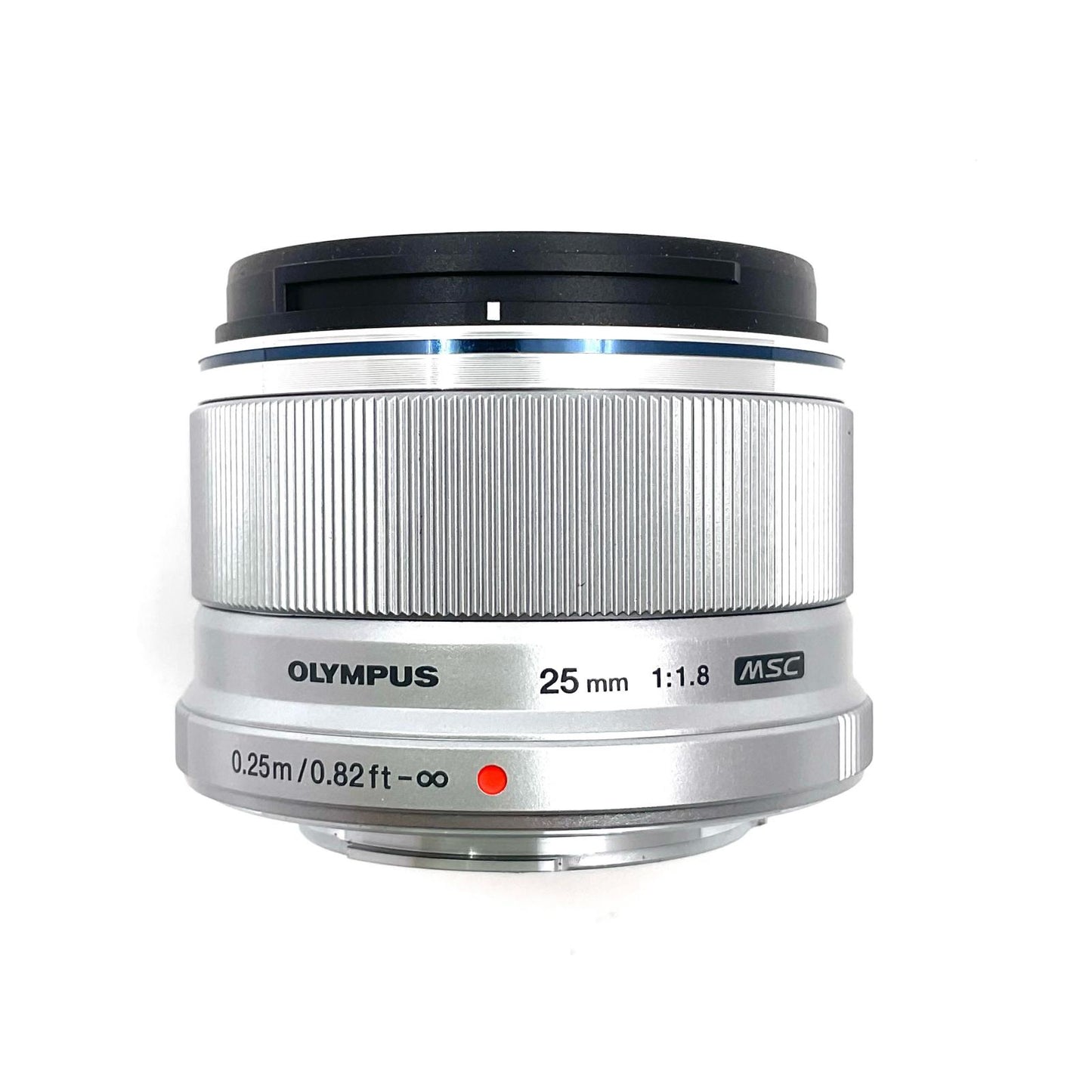 【全額返金保証】【最速発送】OLYMPUS M.ZUIKO DIGITAL 25mm F1.8 [シルバー] 美品 動作確認済