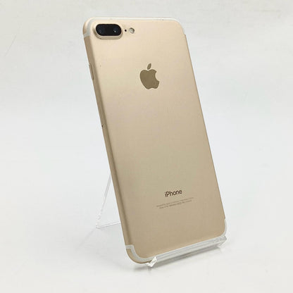 【全額返金保証】【最速発送】Apple iPhone iPhone 7 Plus 256GB ゴールド au 白ロム 動作確認済 92%