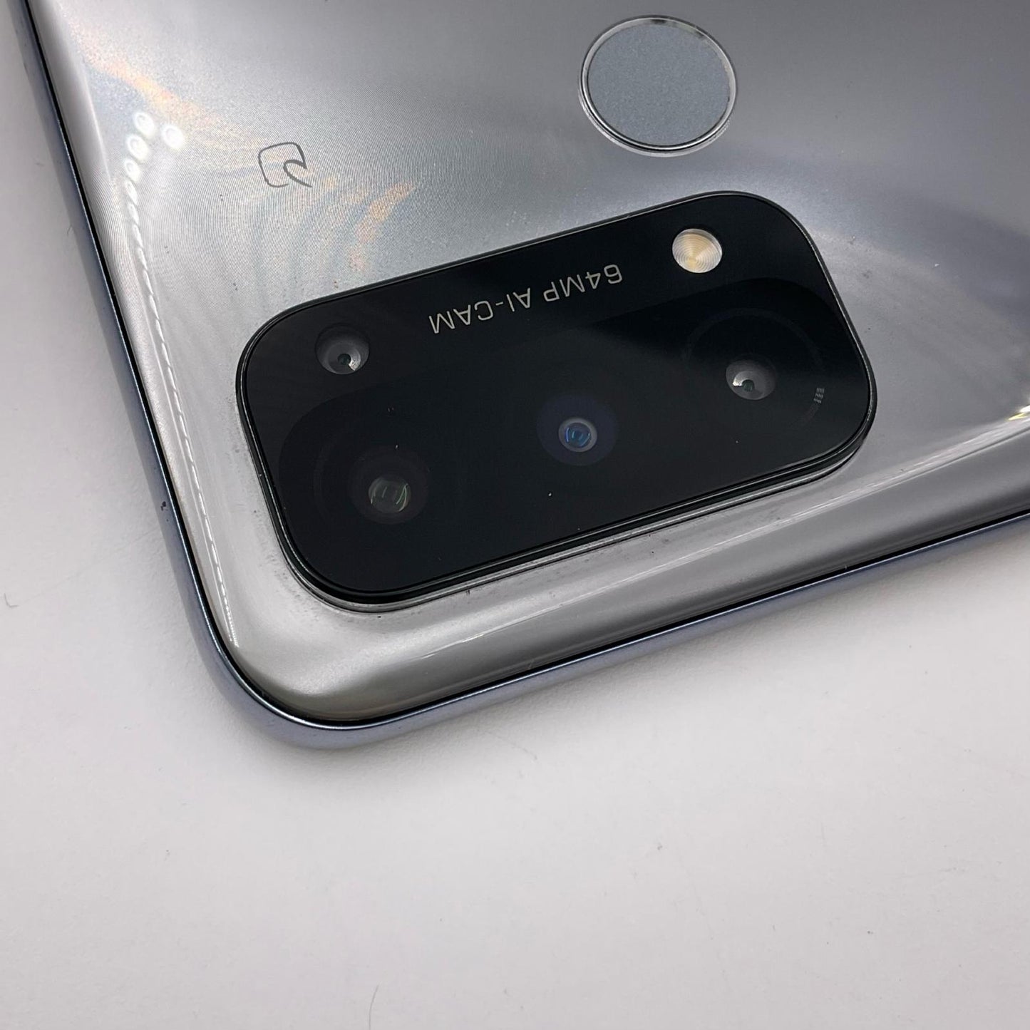 【全額返金保証】【最速発送】OPPO Reno OPPO Reno5 A A101OP 128GB シルバーブラック Softbank A101OP 白ロム 動作確認済