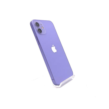 【全額返金保証】【最速発送】Apple iPhone iPhone 12 64GB パープル au 白ロム 動作確認済 79%