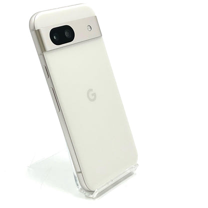 【全額返金保証】【最速発送】Google Pixel 8a 128GB Porcelain au G576D 美品 動作確認済