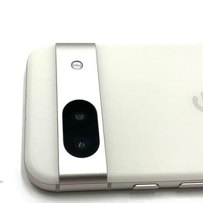 【全額返金保証】【最速発送】Google Pixel 8a 128GB Porcelain au G576D 美品 動作確認済