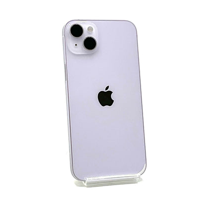 【全額返金保証】【最速発送】Apple iPhone iPhone 14 Plus 128GB パープル SIMフリー 白ロム 動作確認済 84%