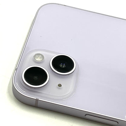 【全額返金保証】【最速発送】Apple iPhone iPhone 14 Plus 128GB パープル SIMフリー 白ロム 動作確認済 84%