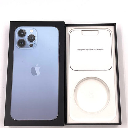 【全額返金保証】【最速発送】Apple iPhone iPhone 13 Pro Max 128GB シエラブルー docomo SIMフリー 動作確認済 78%