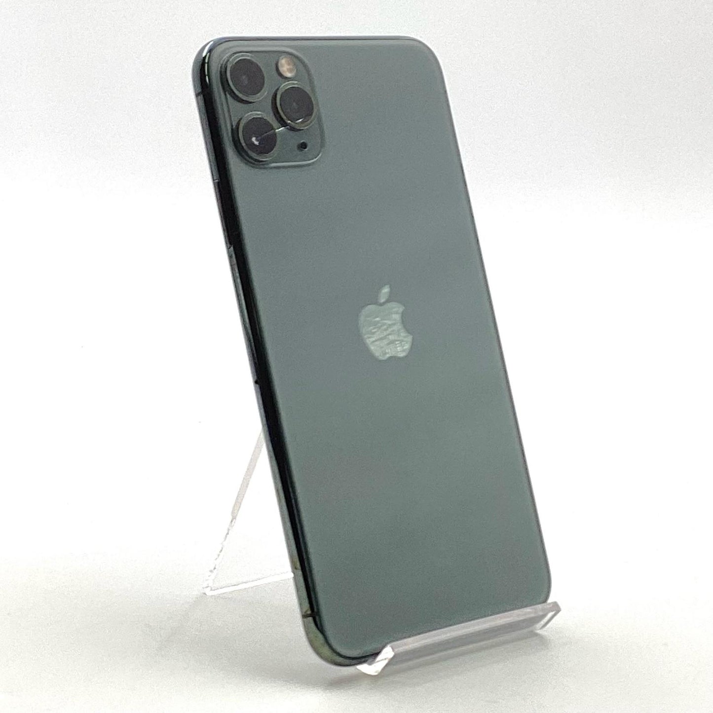 【全額返金保証】【最速発送】Apple iPhone iPhone 11 Pro Max 256GB ミッドナイトグリーン docomo SIMフリー 白ロム 動作確認済 77%