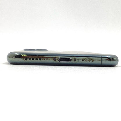 【全額返金保証】【最速発送】Apple iPhone iPhone 11 Pro Max 256GB ミッドナイトグリーン docomo SIMフリー 白ロム 動作確認済 77%