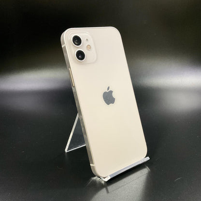 【全額返金保証】【最速発送】Apple iPhone iPhone 12 256GB ホワイト docomo SIMフリー 白ロム 動作確認済 79%