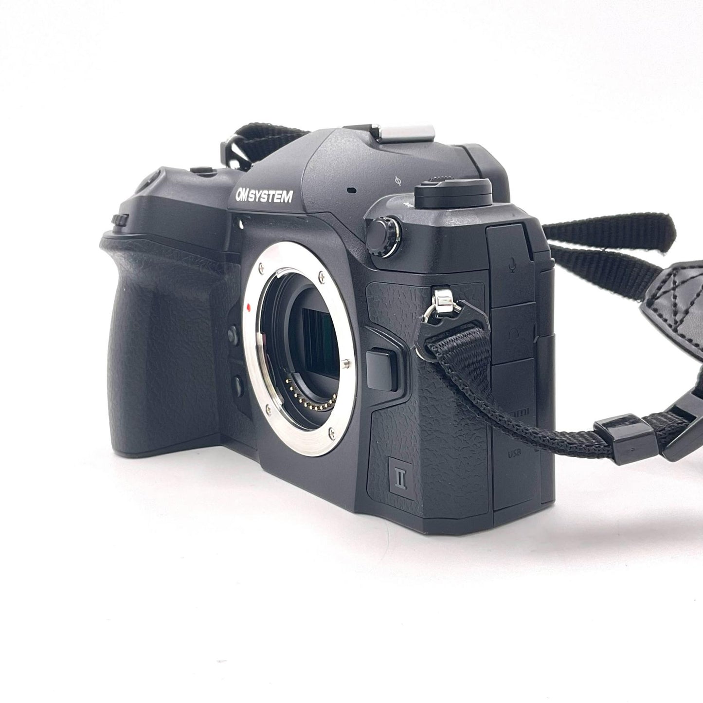 【全額返金保証】【最速発送】OM SYSTEM デジタル一眼 OM-1 Mark II ボディ ブラック 美品 動作確認済