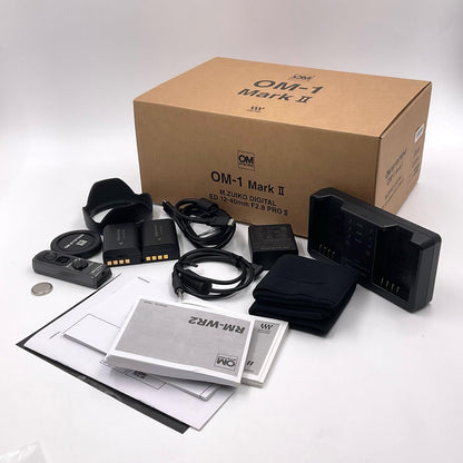 【全額返金保証】【最速発送】OM SYSTEM デジタル一眼 OM-1 Mark II ボディ ブラック 美品 動作確認済