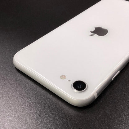 【全額返金保証】【最速発送】Apple iPhone iPhone SE（第2世代） 64GB ホワイト au 白ロム 美品 動作確認済 95%