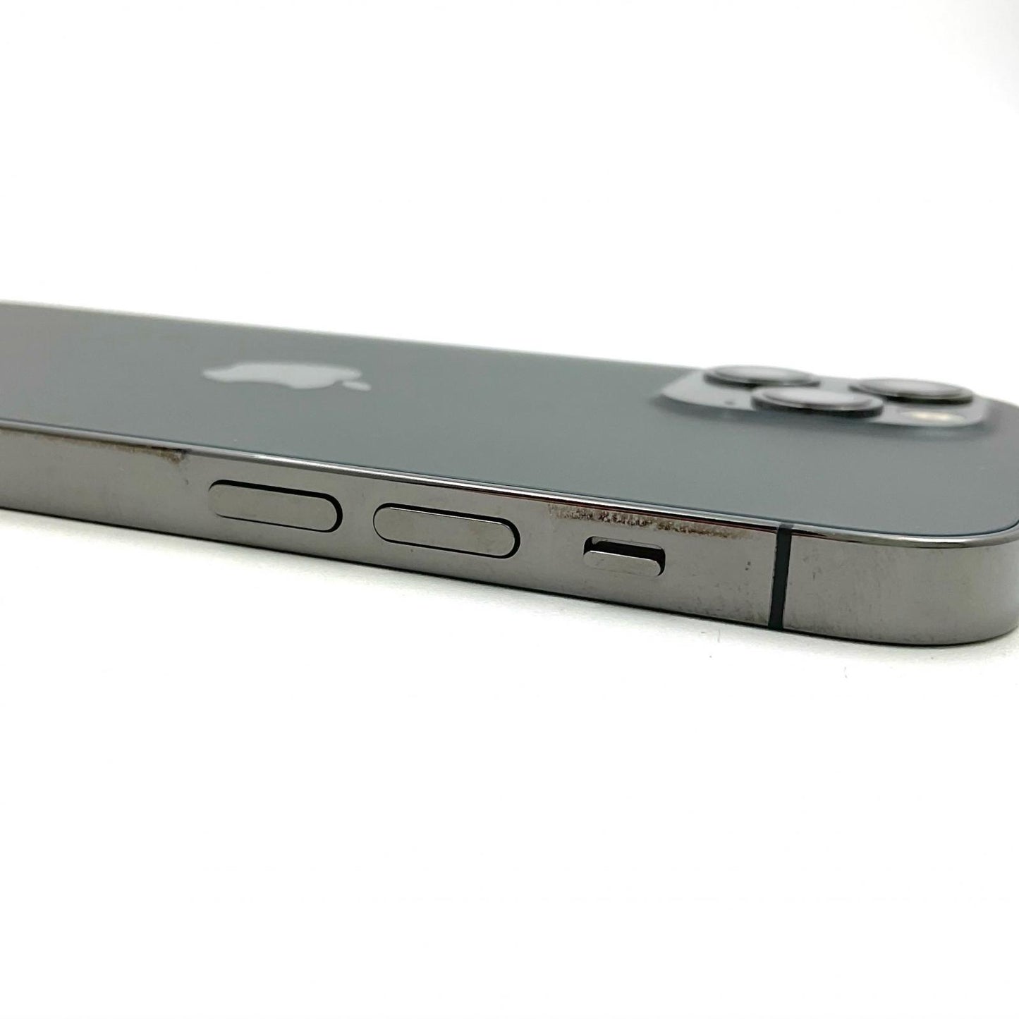 【全額返金保証】【最速発送】Apple iPhone iPhone 12 Pro 256GB グラファイト au 白ロム 動作確認済 74%