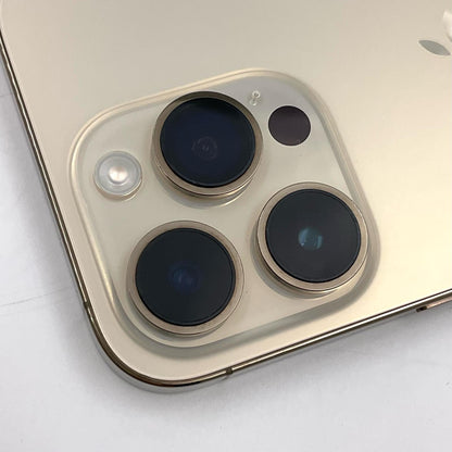 【全額返金保証】【最速発送】Apple iPhone iPhone 14 Pro 128GB ゴールド SIMフリー 白ロム 動作確認済 87%