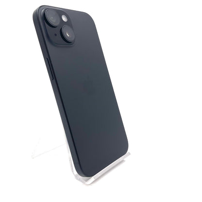 【全額返金保証】【最速発送】Apple iPhone iPhone 15 256GB ブラック au 動作確認済 82%