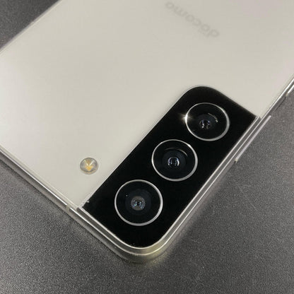 【全額返金保証】【最速発送】SAMSUNG Galaxy S22 256GB ファントムホワイト docomo SC-51C 白ロム 動作確認済