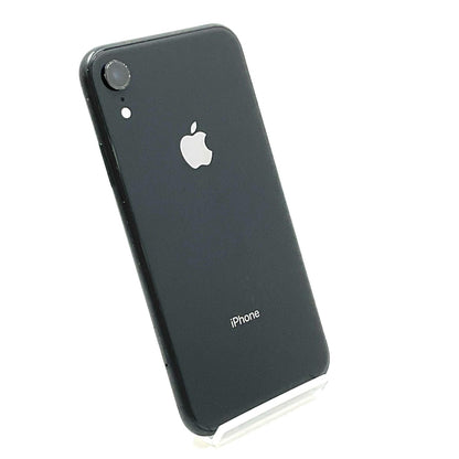 【全額返金保証】【最速発送】Apple iPhone iPhone XR 128GB ブラック Softbank 白ロム 動作確認済 82%