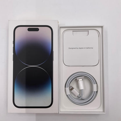 【全額返金保証】【最速発送】Apple iPhone iPhone 14 Pro 256GB スペースブラック docomo 白ロム 動作確認済 84%