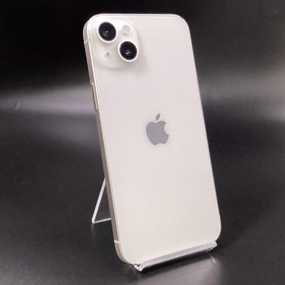 【全額返金保証】【最速発送】Apple iPhone iPhone 14 Plus 128GB スターライト au 動作確認済 81%