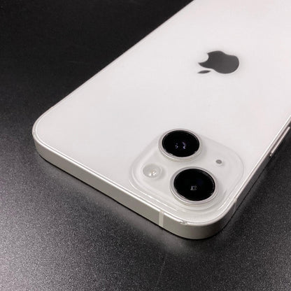 【全額返金保証】【最速発送】Apple iPhone iPhone 14 Plus 128GB スターライト au 動作確認済 81%