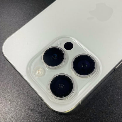 【全額返金保証】【最速発送】Apple iPhone iPhone 15 Pro 128GB ホワイトチタニウム SIMフリー 白ロム 動作確認済 87%
