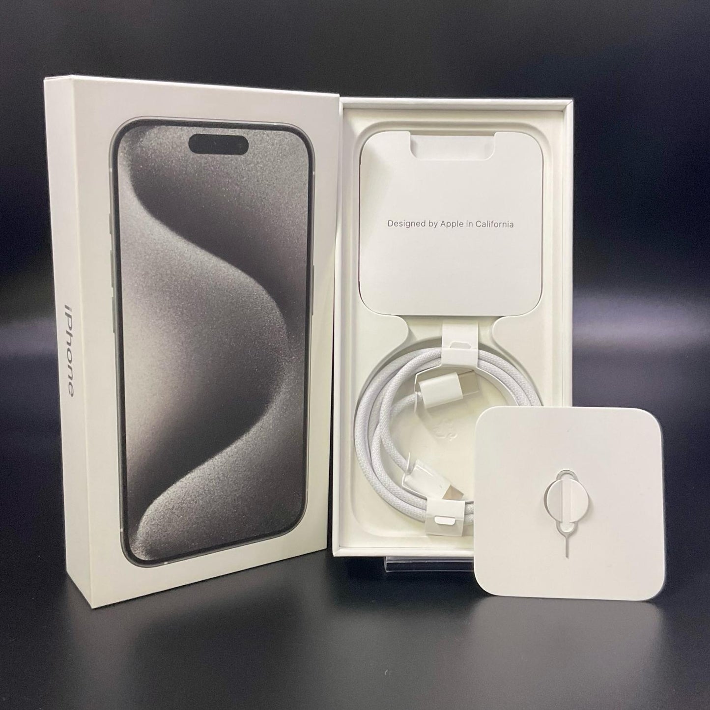 【全額返金保証】【最速発送】Apple iPhone iPhone 15 Pro 128GB ホワイトチタニウム SIMフリー 白ロム 動作確認済 87%